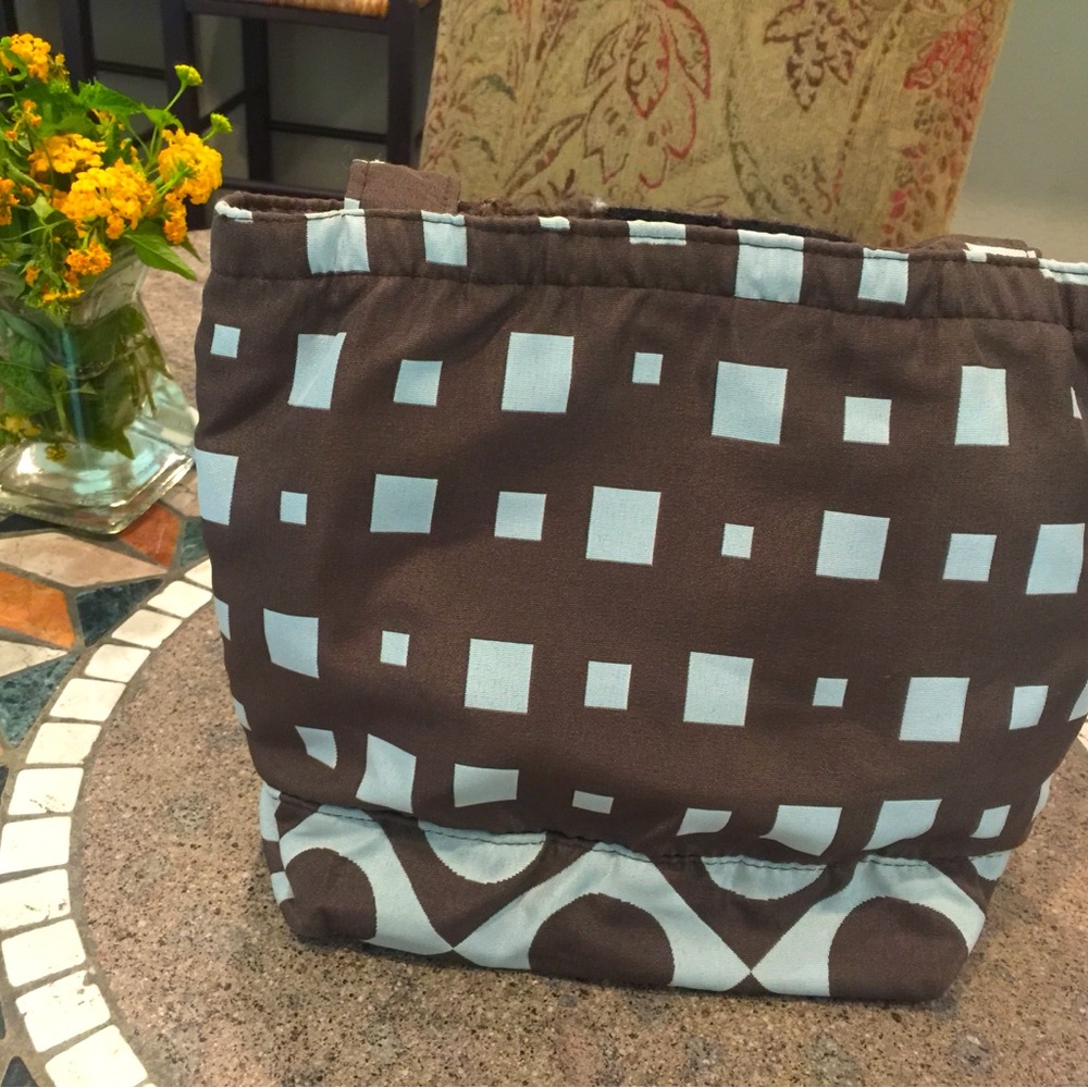 Small Tote Bag Geometric Pattern Carry All
